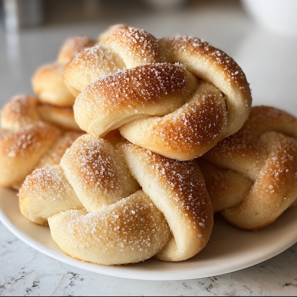 Sourdough Discard Cinnamon Sugar Knots Recipe - Recipe Image