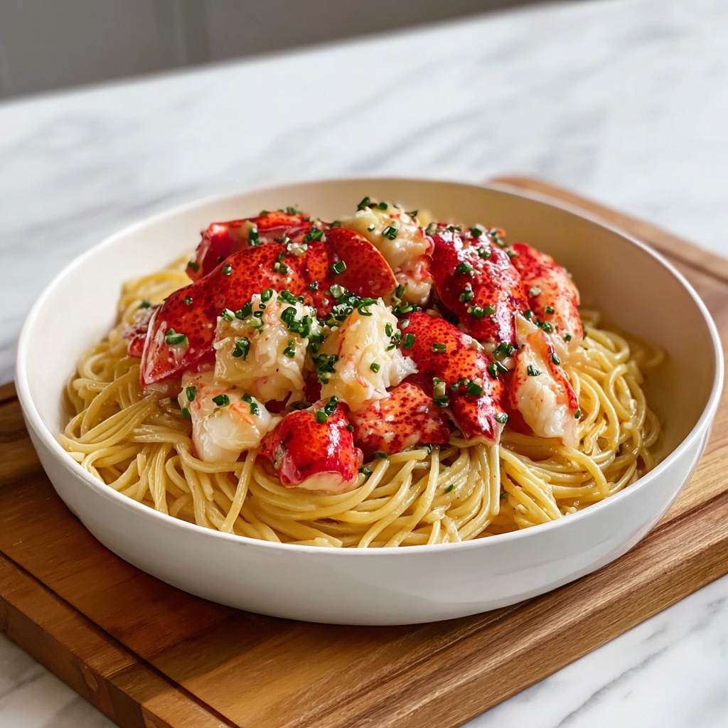 Butterened Lobster Pasta Recipe - Recipe Image
