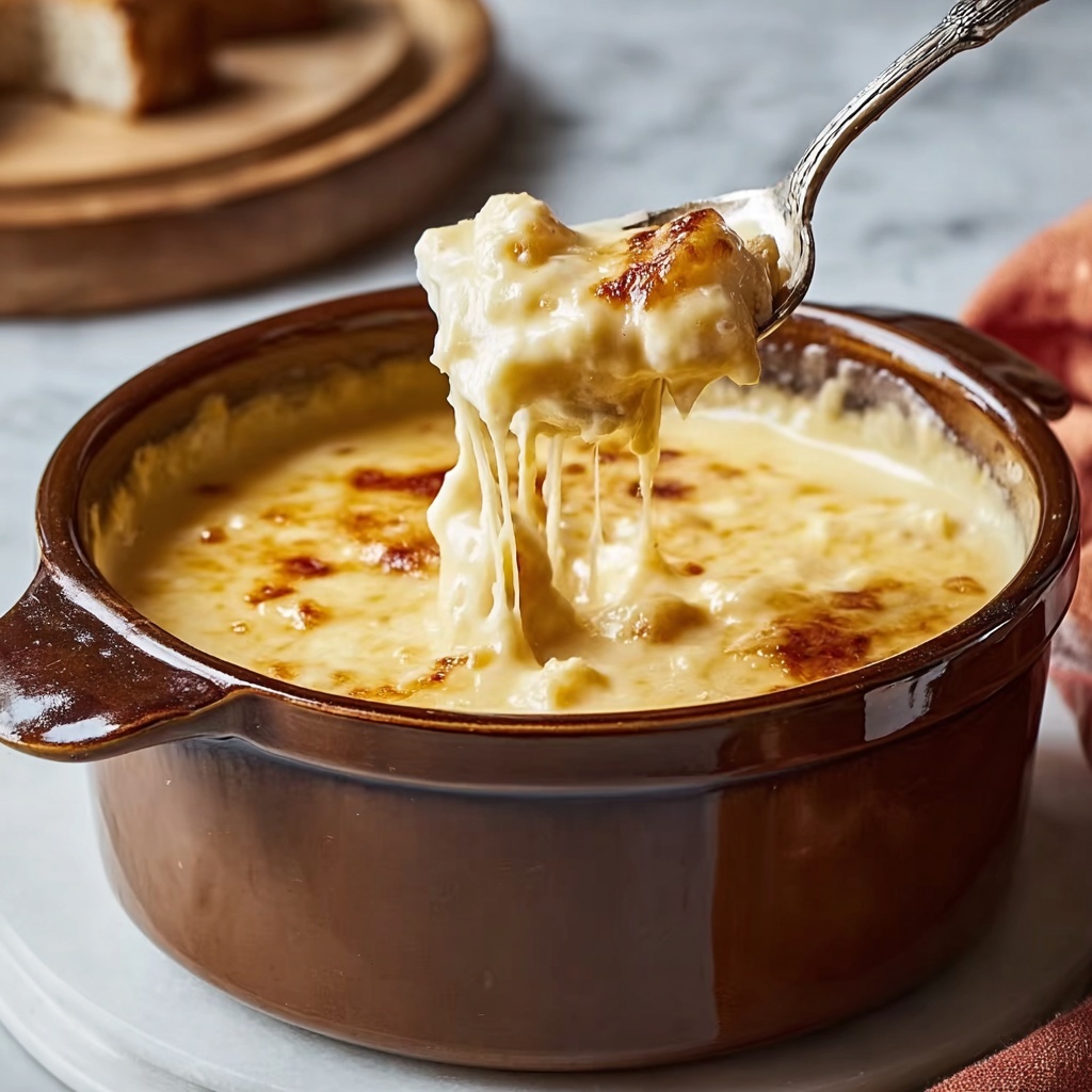 Guinness Cheddar Fondue Recipe - Recipe Image
