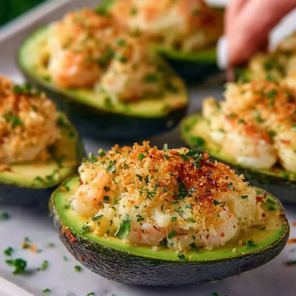 Crab Stuffed Avocados Recipe - Recipe Image