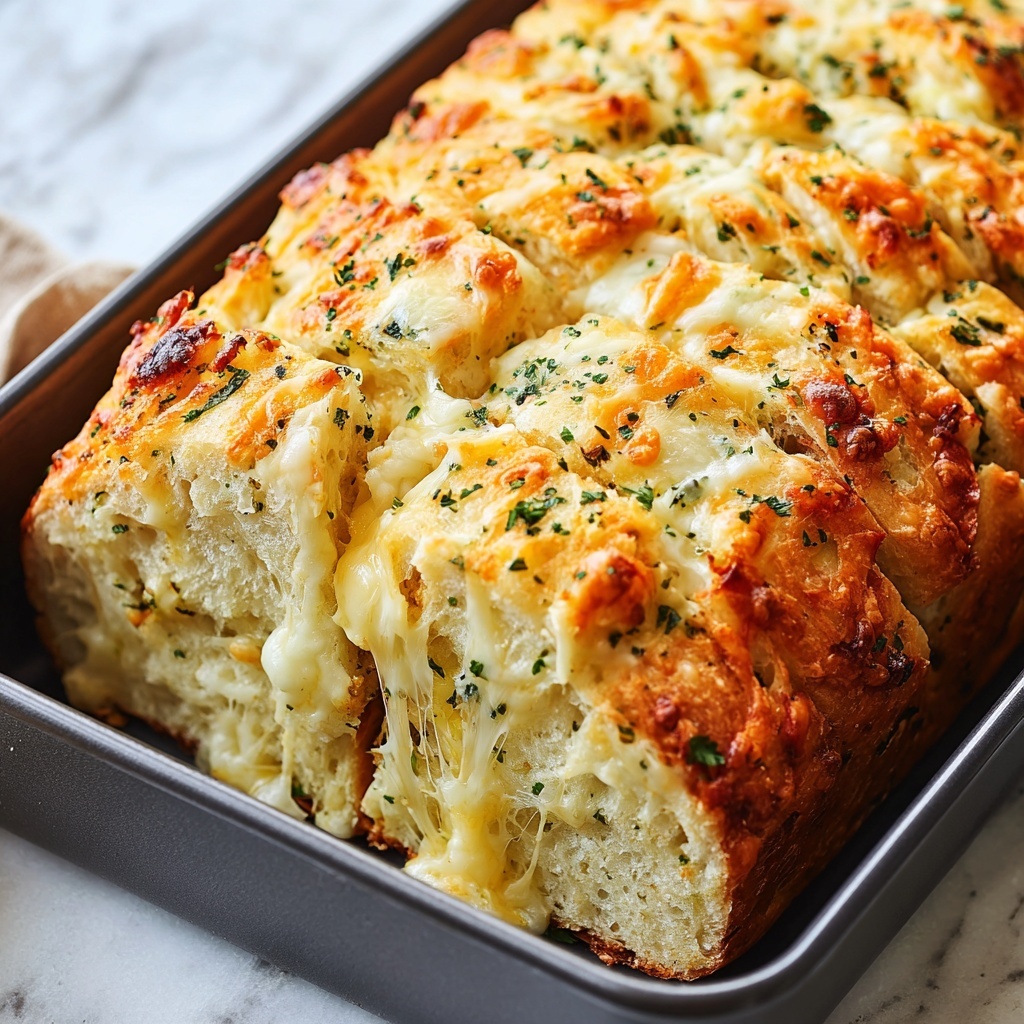 Cheesy Herb Bread Recipe - Recipe Image