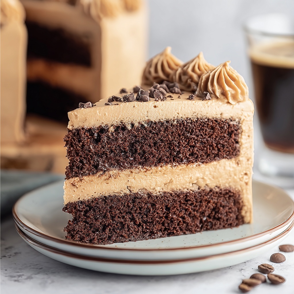 Coffee Chocolate Cake Recipe - Recipe Image