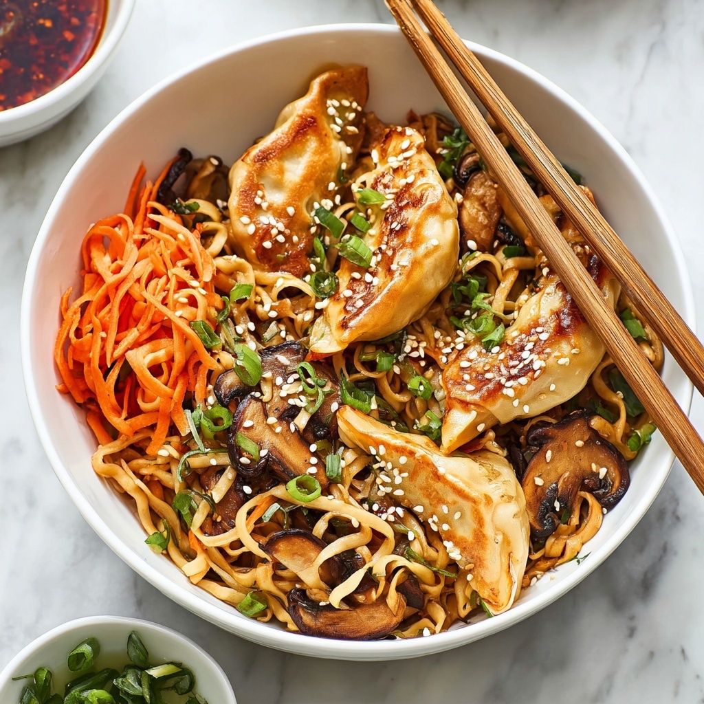 Potsticker Noodle Bowls Recipe - Recipe Image