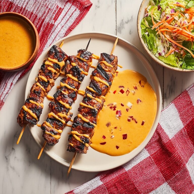 Firecracker Chicken Kabobs with Colorful Veggies Recipe