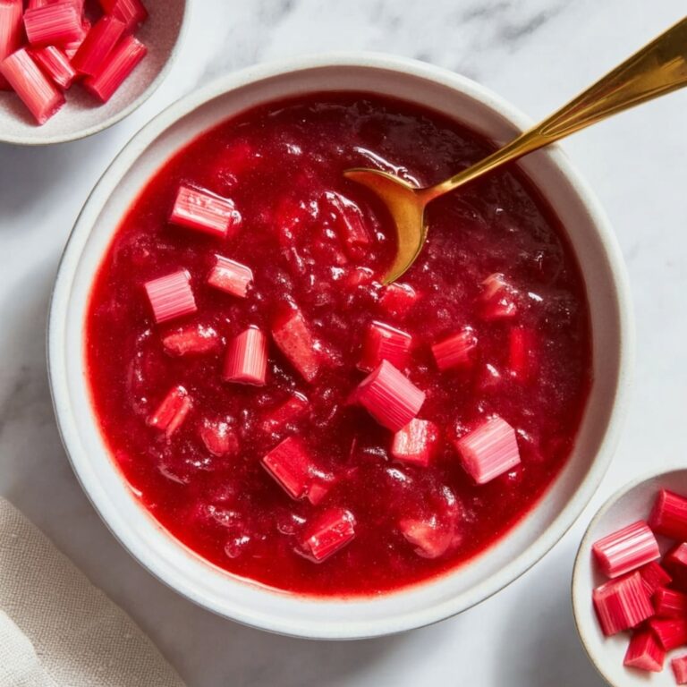 Rhubarb Sauce Recipe