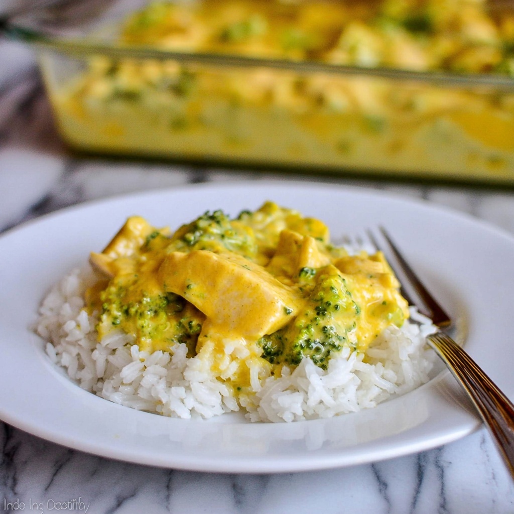 Creamy Chicken and Broccoli Casserole Recipe - Recipe Image