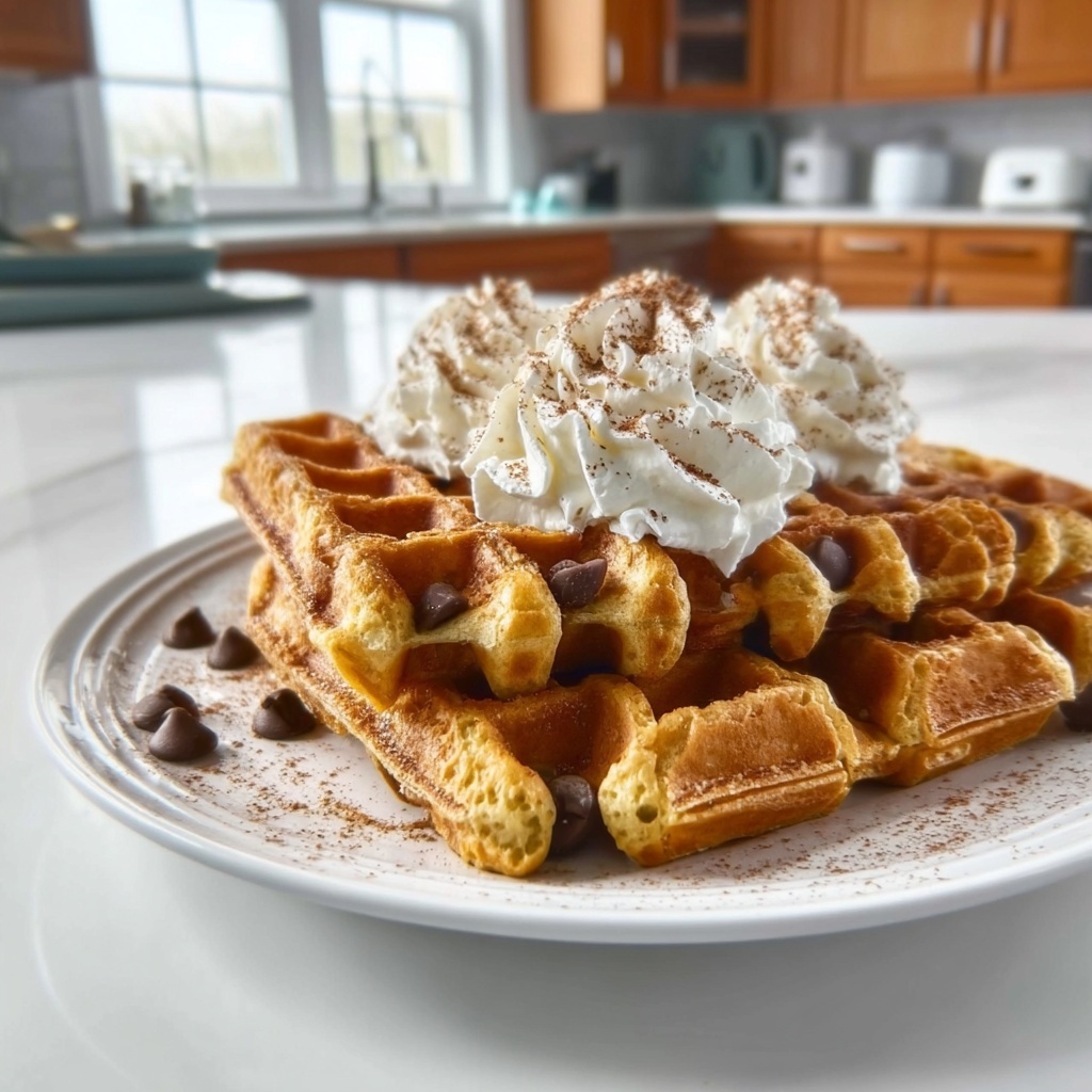 Eggnog Waffles: 5 Festive Flavors to Savor This Holiday Recipe - Recipe Image