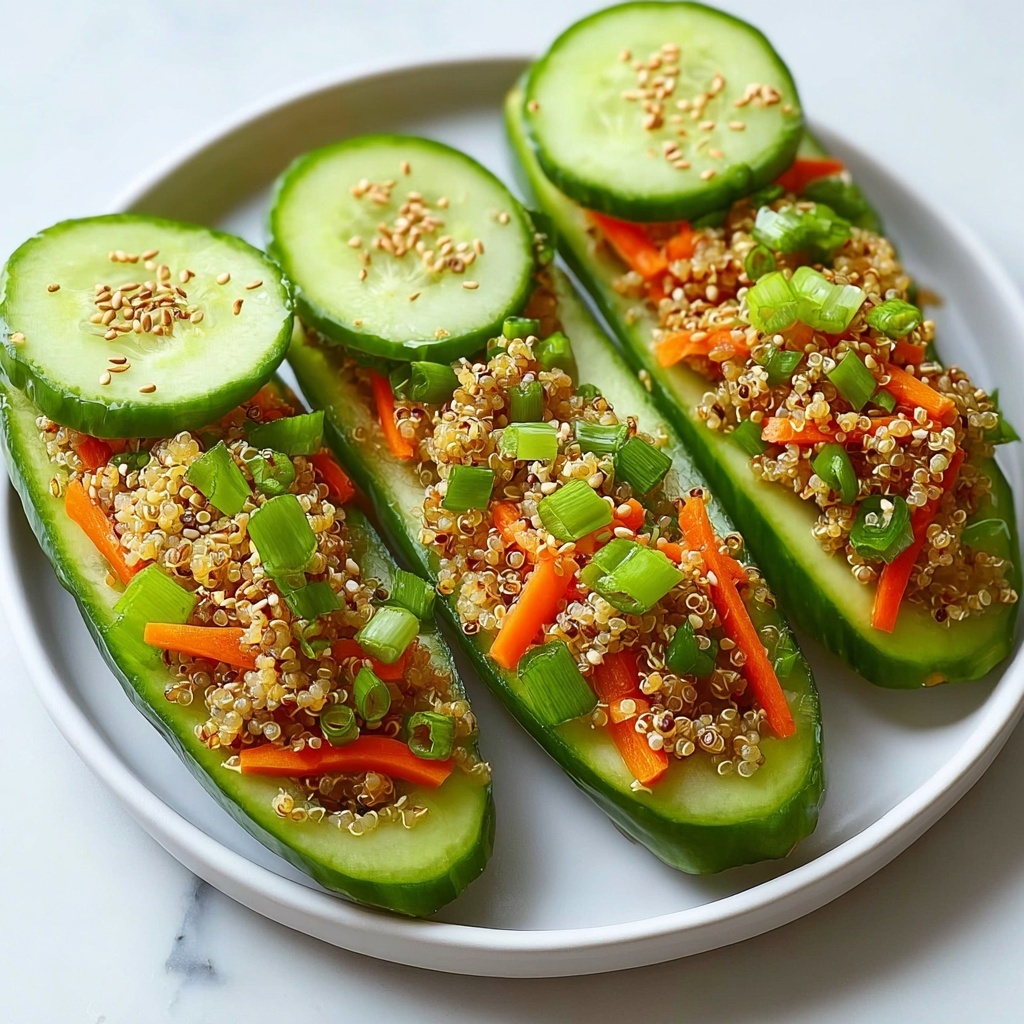 Smashed Cucumber Sesame Salad Cups Recipe - Recipe Image