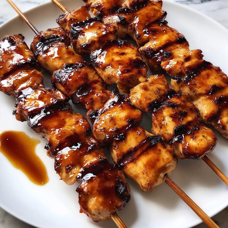 Teriyaki Chicken Skewers Recipe