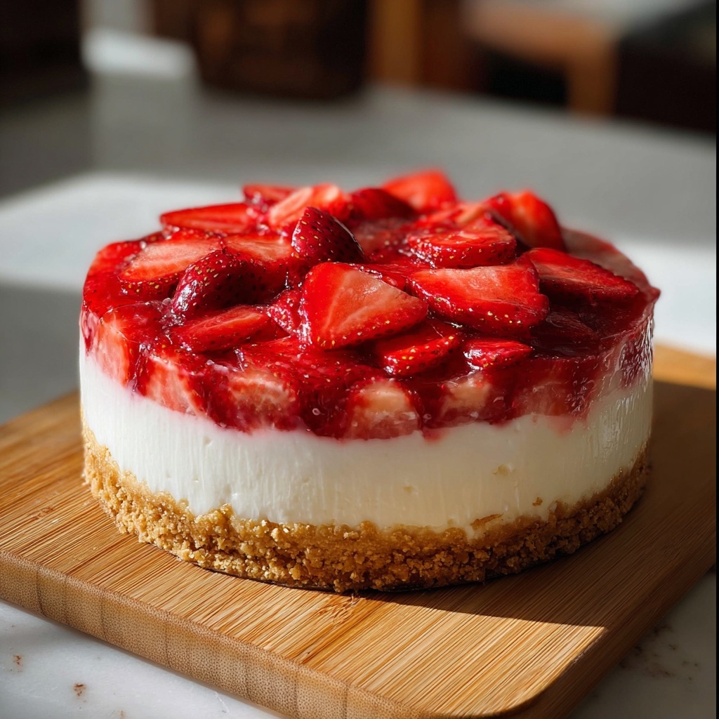 Strawberry Crunch Churro Cheesecake: 5 Reasons to Indulge Recipe - Recipe Image