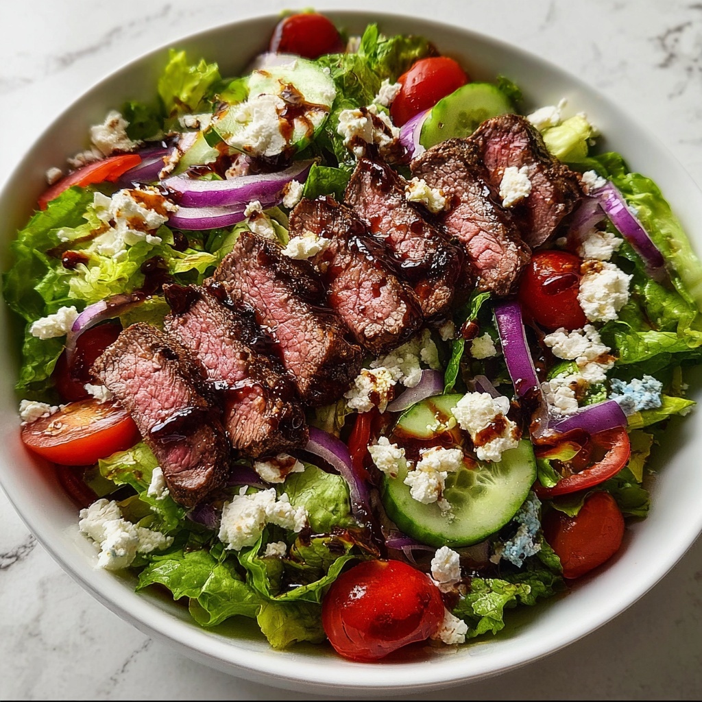 Perfect Steak Salad: 7 Steps to Fresh, Flavorful Bliss Recipe - Recipe Image