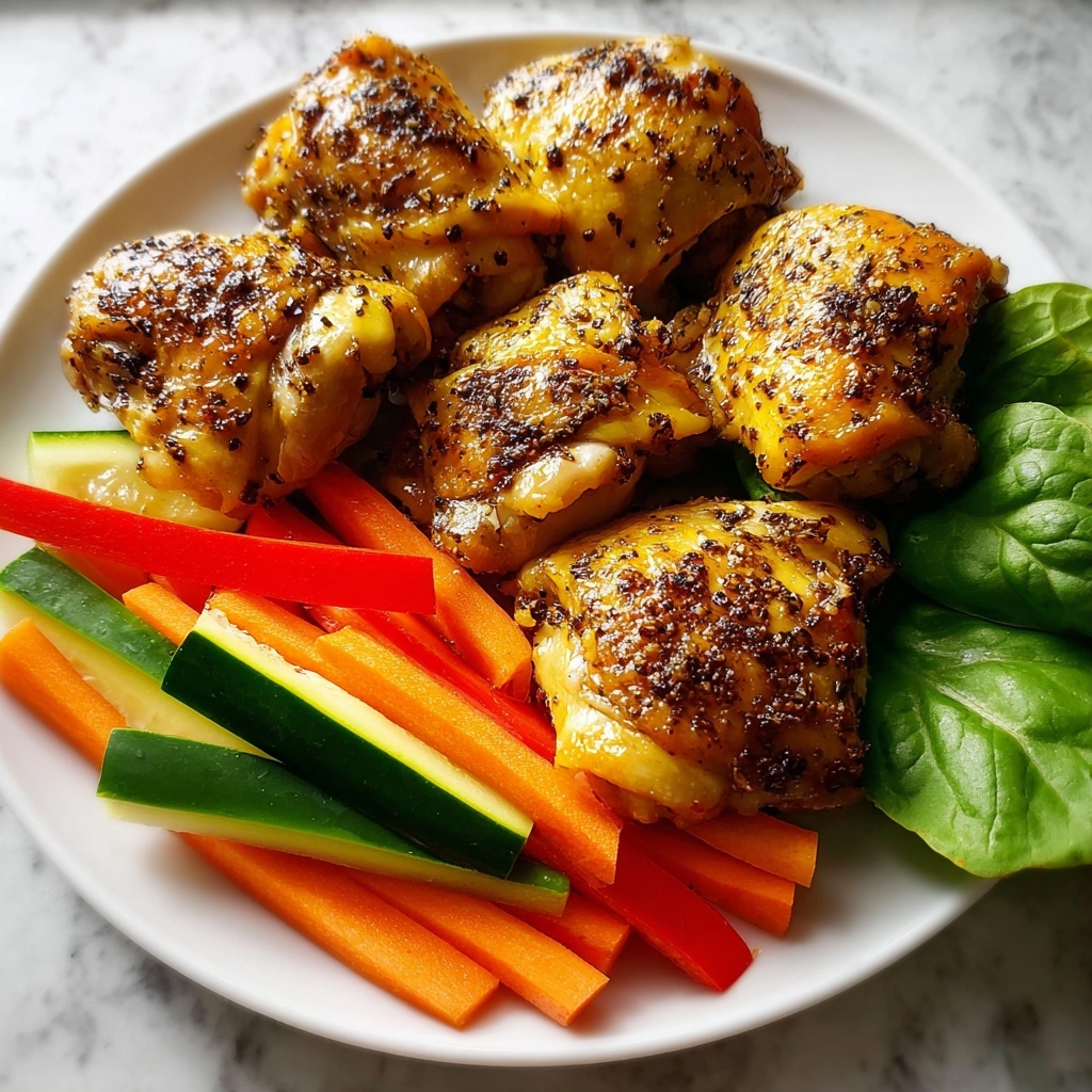 Baked Chicken Thighs and Vegetables: 7 Secrets to Comfort Recipe - Recipe Image