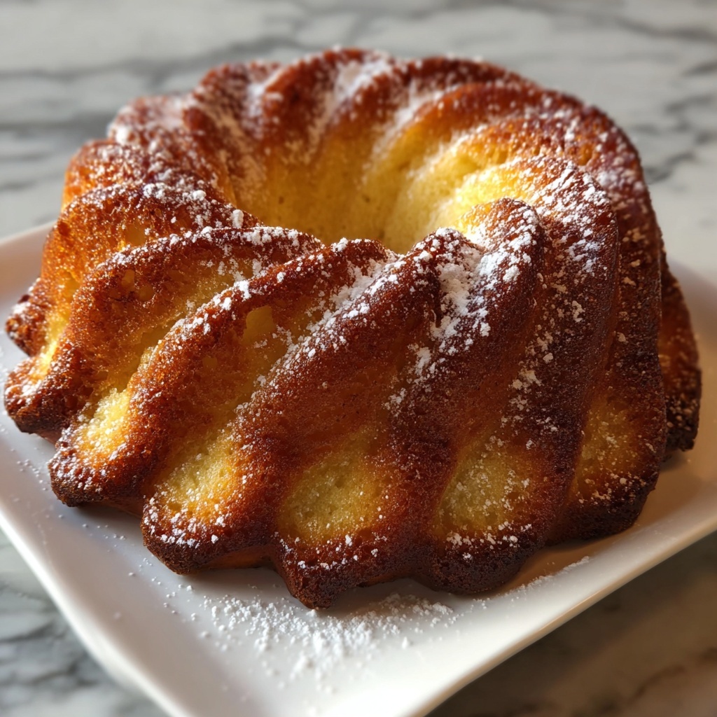 Pear Cardamom Bundt Cake Recipe - Recipe Image