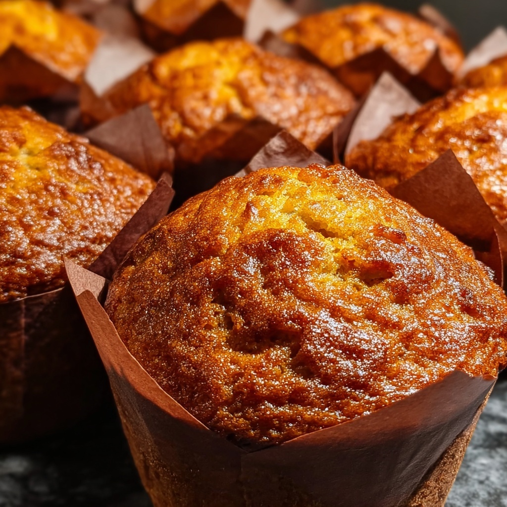 Pumpkin Orange Marmalade Muffins Recipe - Recipe Image