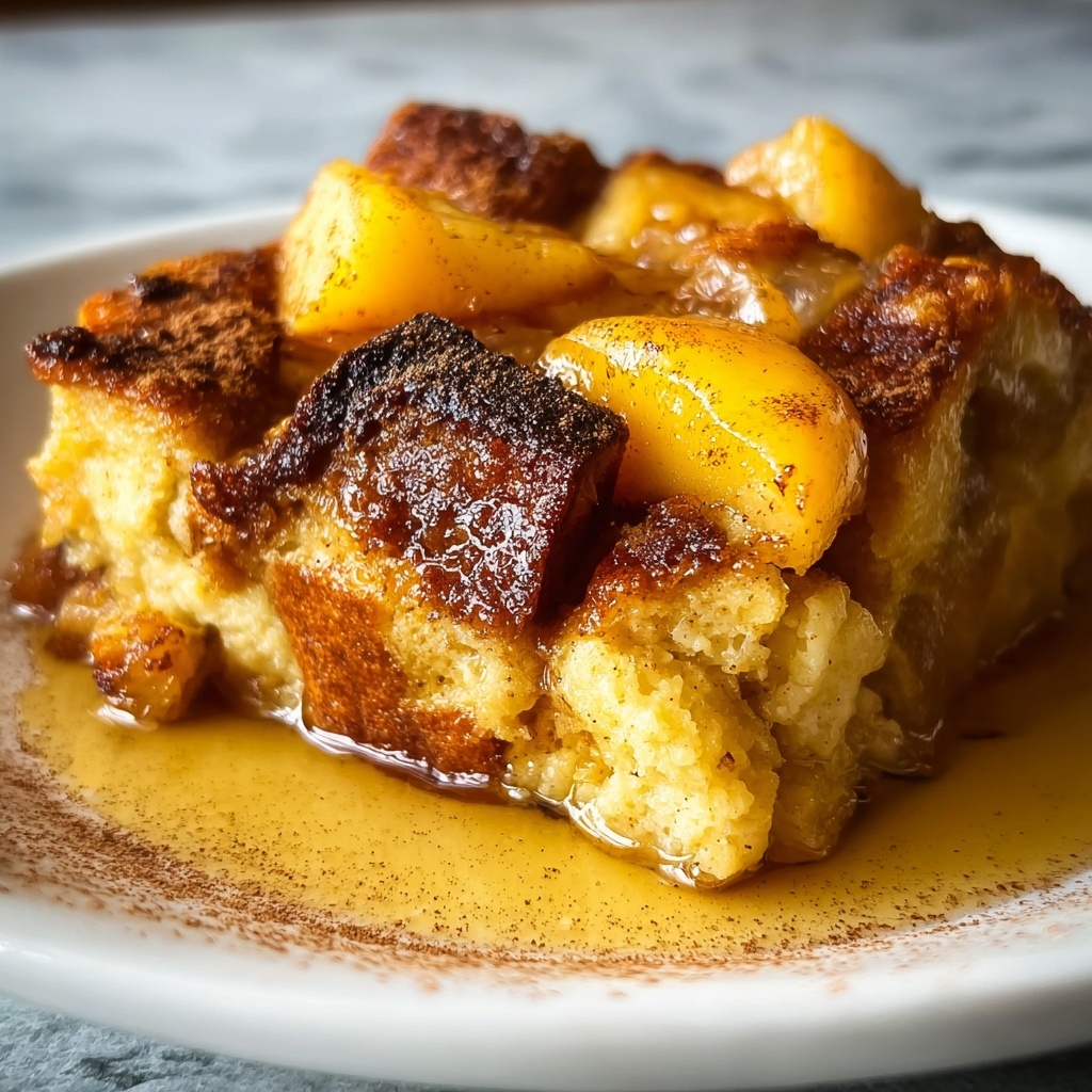Pear Cinnamon Bread Pudding Recipe - Recipe Image