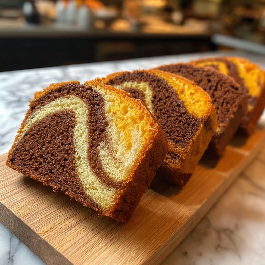 Pumpkin Maple Swirl Pound Cake Recipe - Recipe Image