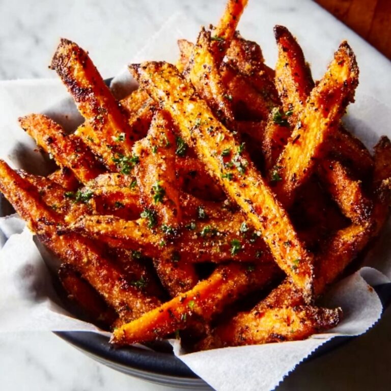 Crispy Oven-Baked Sweet Potato Fries Recipe