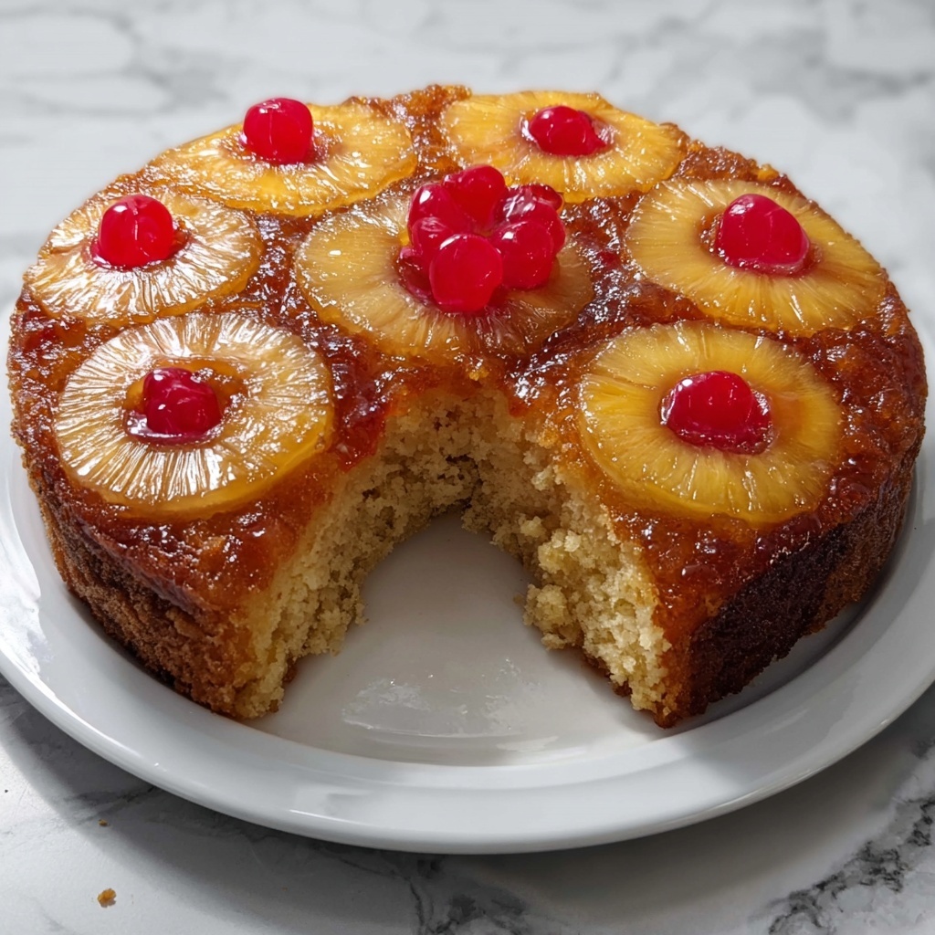 Vegan Pineapple Upside Down Cake Recipe - Recipe Image
