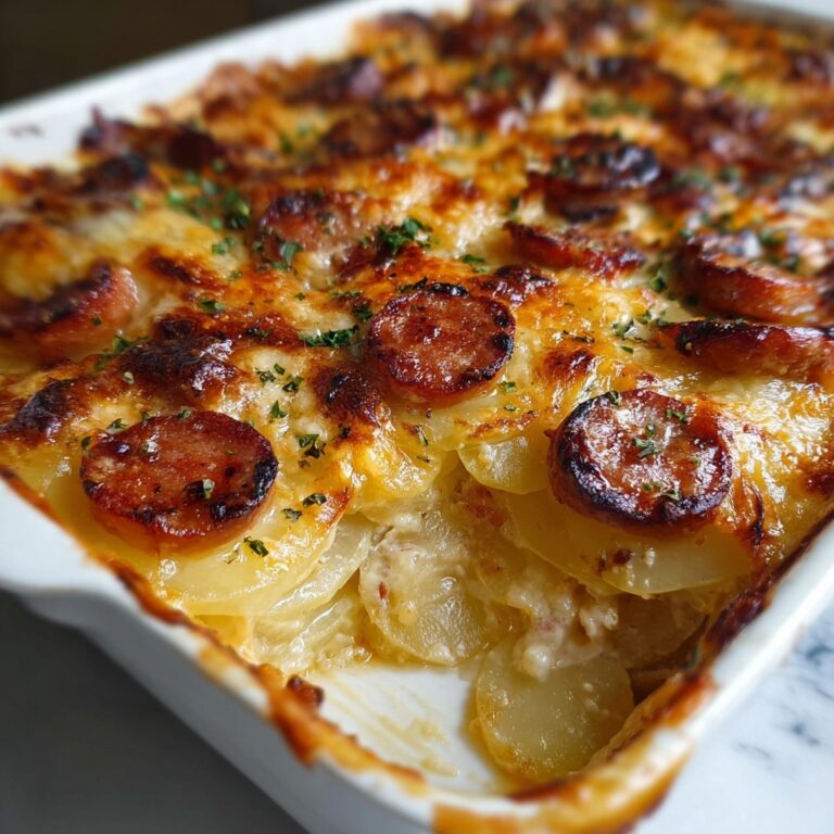 Cheese Potato and Smoked Sausage Casserole: A Cozy Classic Recipe