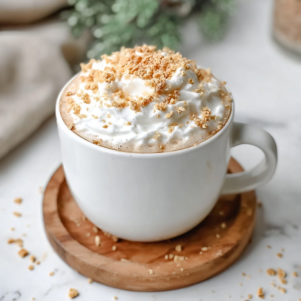 Creamy Caramel Brûlée Latte at Home Recipe - Recipe Image
