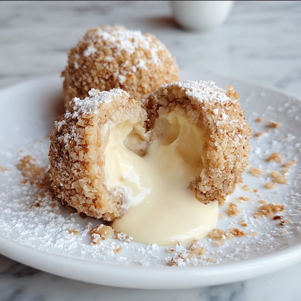 Crispy Tempura Ice Cream: Your New Favorite Dessert Adventure Recipe - Recipe Image