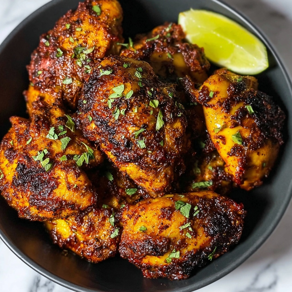 North African Spiced Chicken Thighs for a Flavorful Weeknight Recipe - Recipe Image