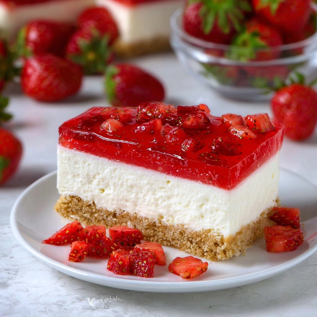 Strawberry Earthquake Cake Recipe - Recipe Image