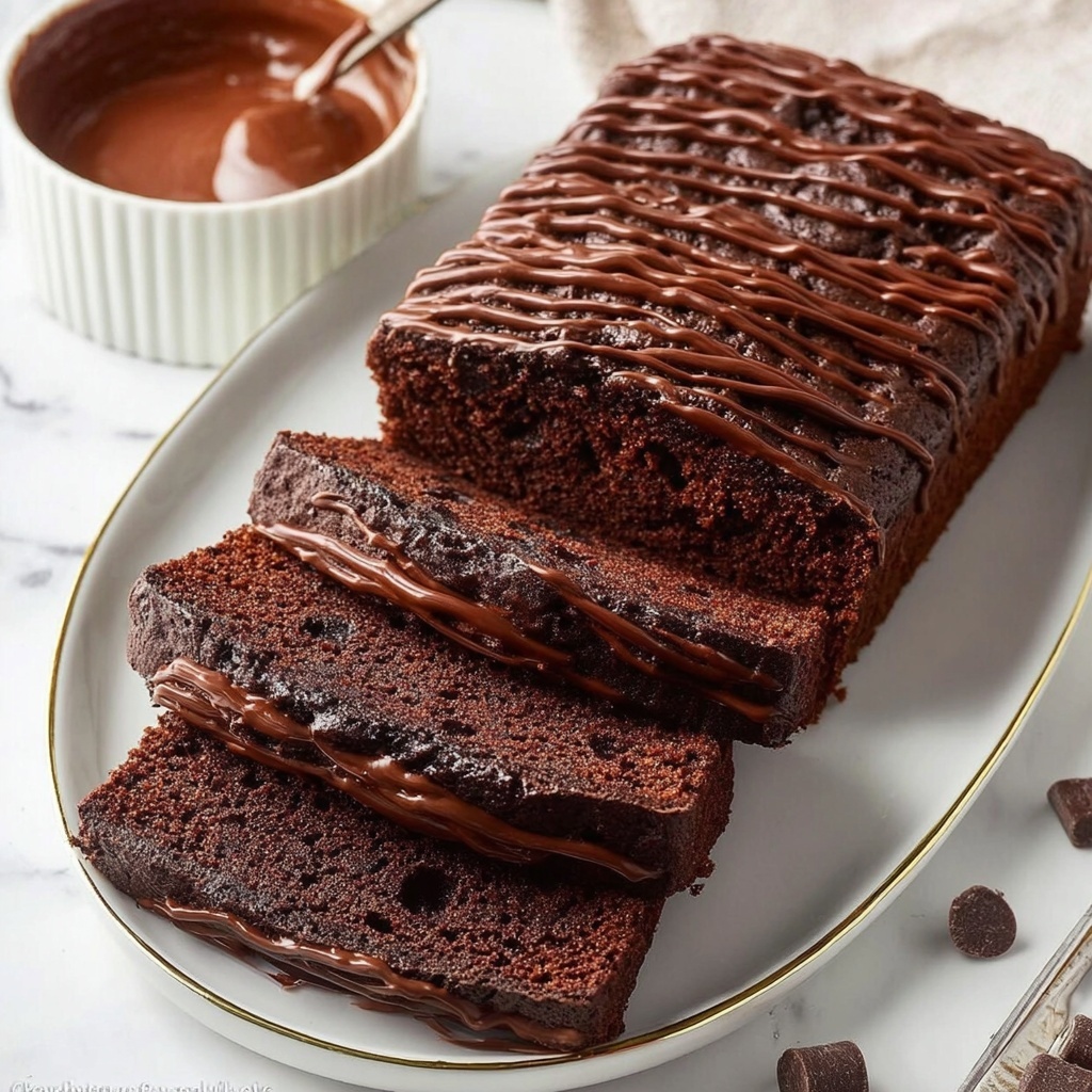 Double Chocolate Banana Bread Recipe - Recipe Image