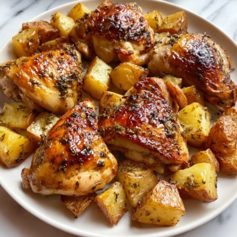 Lemon Herb Chicken & Potatoes: 5 Steps to Flavor Bliss Recipe