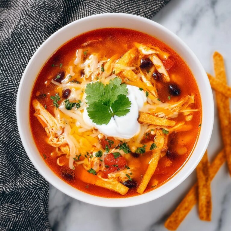 Slow Cooker Chicken Tortilla Soup Recipe