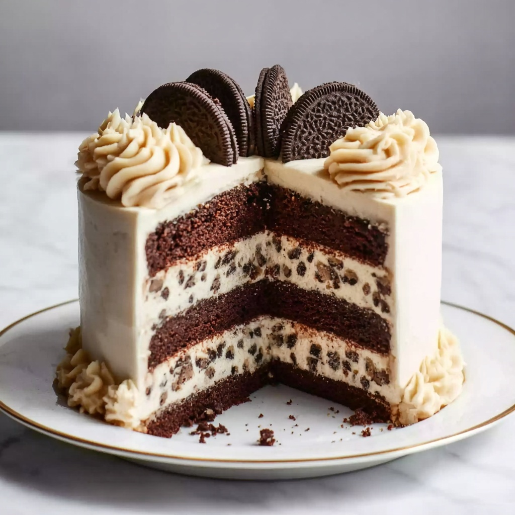 Cookies and Cream Cake Recipe - Recipe Image