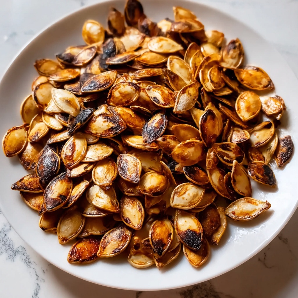 Sweet and Salty Roasted Pumpkin Seeds Recipe - Recipe Image
