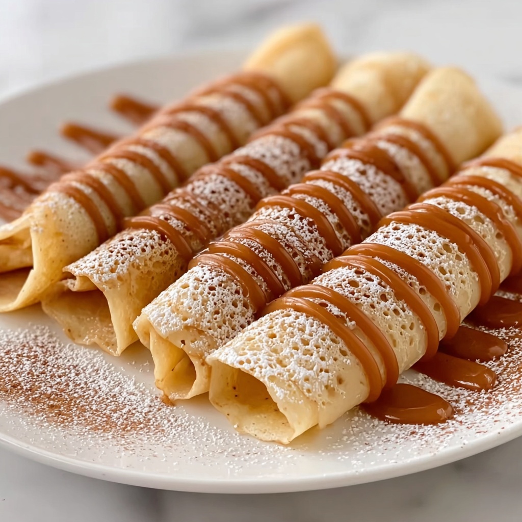 Cinnamon Roll Protein Crepes Recipe - Recipe Image