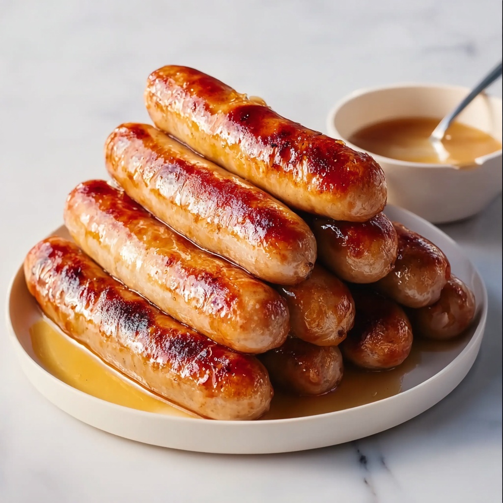 Honey Mustard Cocktail Sausages Recipe: 5 Irresistible Bites Recipe - Recipe Image