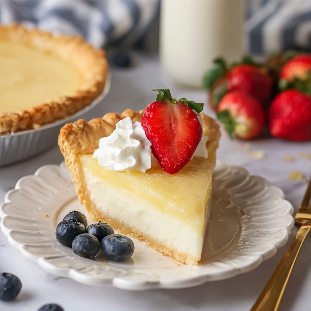 Rich & Creamy Buttermilk Pie Recipe - Recipe Image