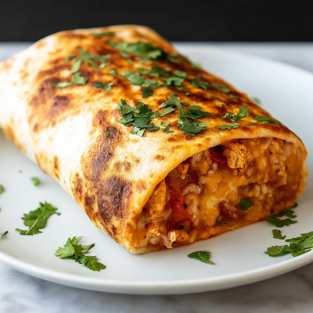 Baked Chicken Chimichangas Recipe - Recipe Image