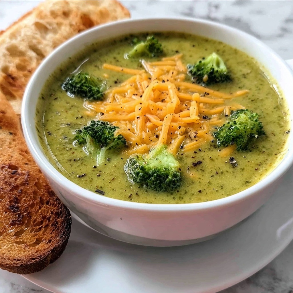 Broccoli Cheddar Soup: 5 Steps to Comforting Bliss Recipe - Recipe Image