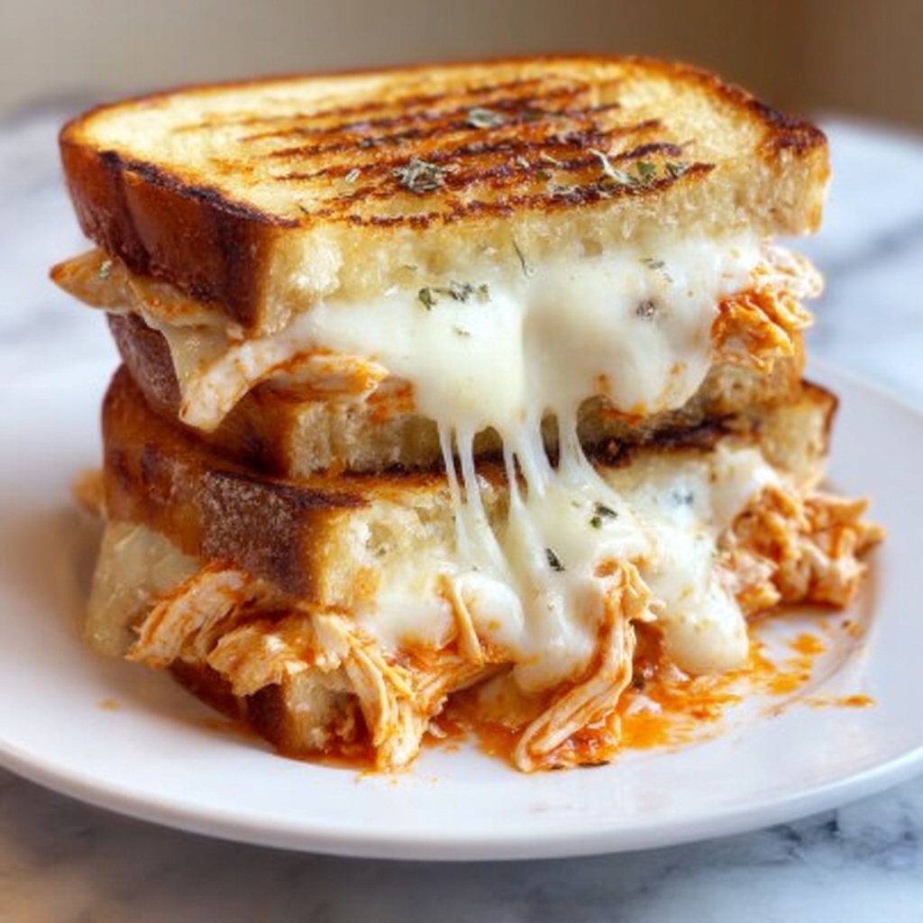 Lazy Chicken Parmesan Grilled Cheese: 7 Cheesy Bliss Bites Recipe - Recipe Image