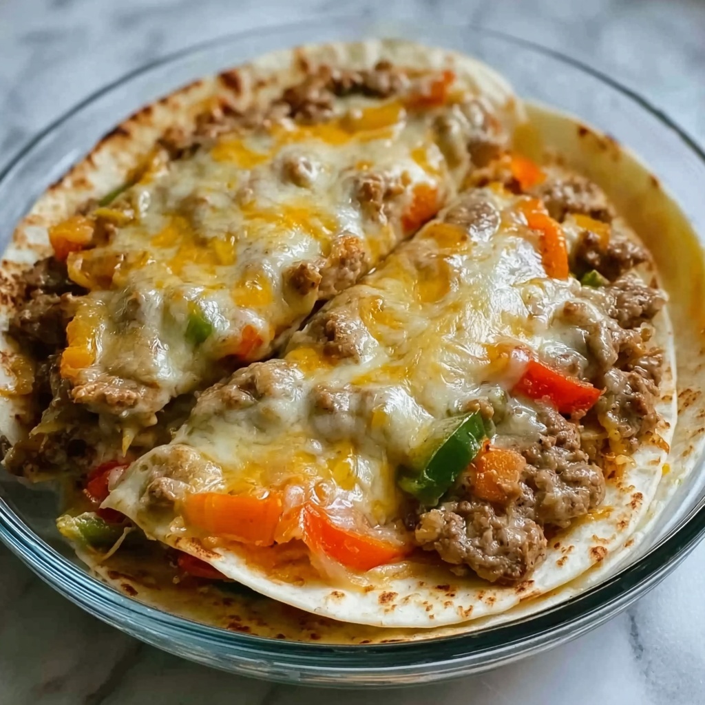 Philly Cheesesteak Quesadillas Recipe - Recipe Image