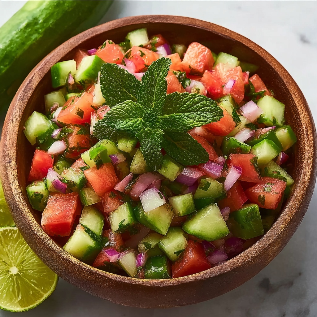 Cool Cucumber Salsa Recipe - Recipe Image