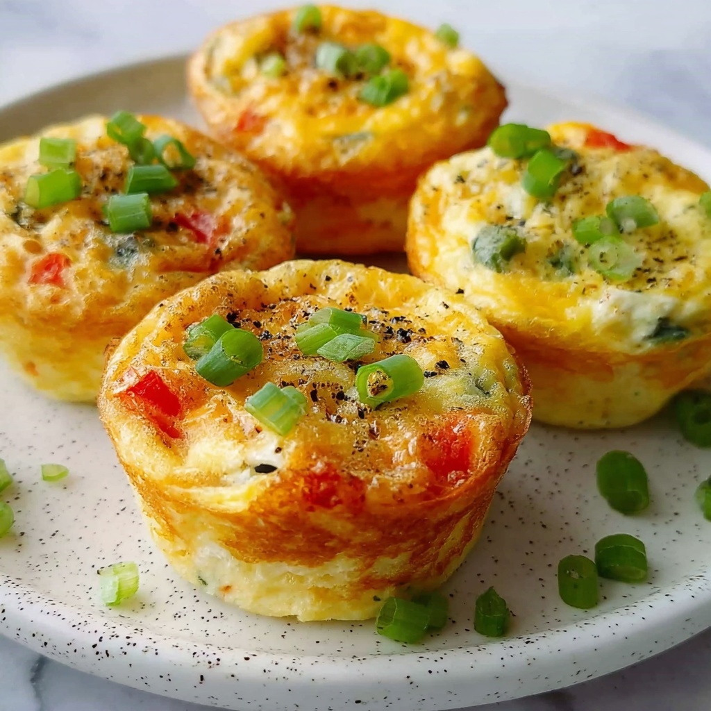 Healthy Egg White Veggie Muffins Recipe - Recipe Image