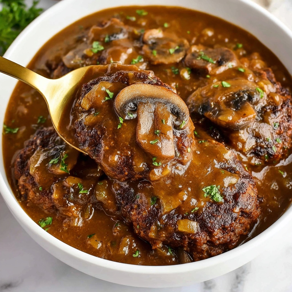 Easy Salisbury Steak Recipe - Recipe Image