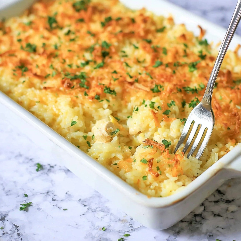 Million Dollar Chicken Rice-A-Roni Casserole Recipe - Recipe Image