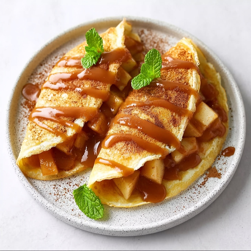 Apple Pie Cheesecake Tacos Recipe - Recipe Image