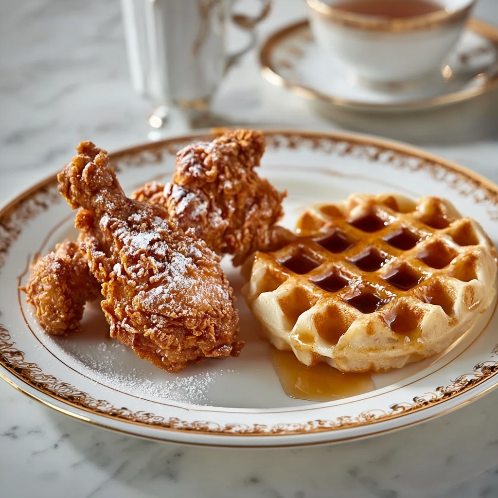 Chicken and Waffles Recipe - Recipe Image