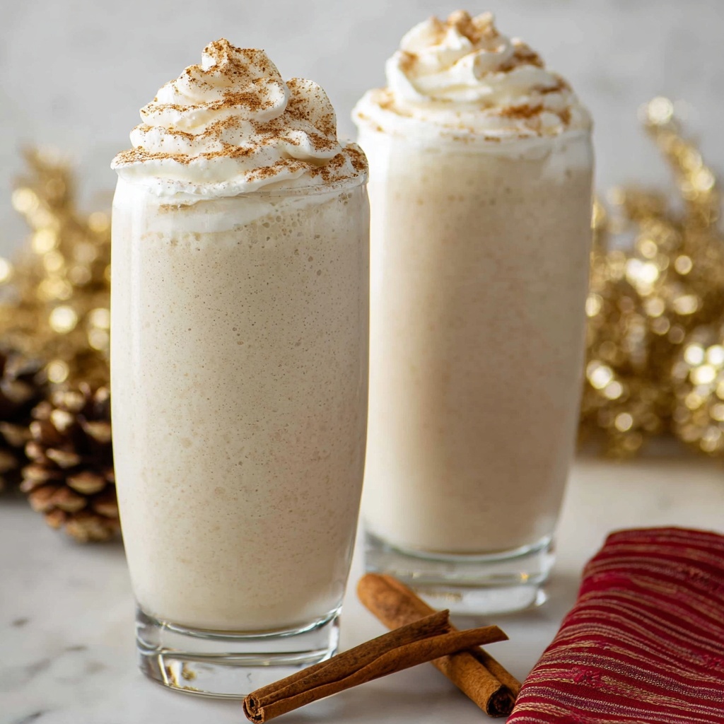 Eggnog Milkshake Recipe - Recipe Image