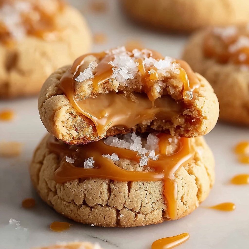Salted Caramel Cheesecake Cookies Recipe - Recipe Image