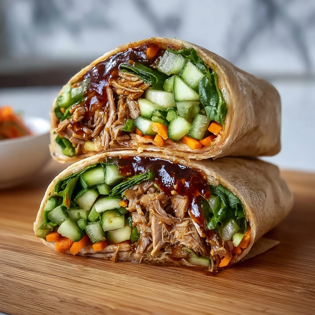 Teriyaki Chicken Protein Wrap Recipe - Recipe Image