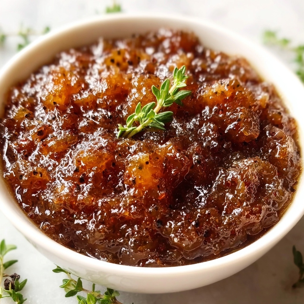 Homemade Apple Thyme Jam Recipe - Recipe Image