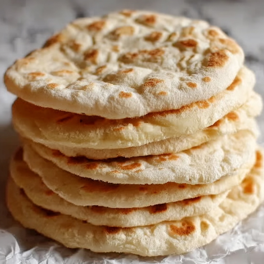 Homemade Pita Bread Recipe - Recipe Image